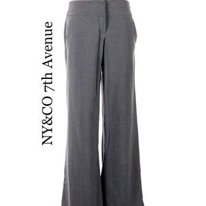 NY&Co 7th Ave Plaid Flare Leg Pants - Size 12- Tall-Gently Worn OFFERS WELCOME‼️